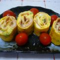 チャーミル's cooksnap of when they made ベーコンパセリの卵焼き.