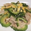 きらり流れ星's cooksnap of when they made にがくないゴーヤチャンプル☆子供もＯＫ.