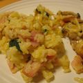 らなeri's cooksnap of when they made かぼちゃのリゾット　.