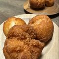 tagucci30's cooksnap of when they made サーターアンダギー.