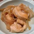 ばたみそーぱん☆'s cooksnap of when they made 簡単節約☆玉葱かさ増し！鶏胸肉の生姜焼き.
