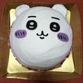 ちお's cooksnap of when they made ちいかわサンタのドームケーキ♡ズコット.
