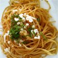 きくきん's cooksnap of when they made 簡単美味しい！じゃこと大葉の和風パスタ.