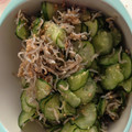 DACO's cooksnap of when they made ☆きゅうりとちりめんの酢の物☆.