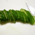 Cookingmam's cooksnap of when they made ころがらないキュウリの輪切り.