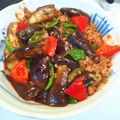 hapiyumi's cooksnap of when they made 調理時間短縮♪茄子の肉みそ炒め.