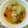 うさたんぽぽ's cooksnap of when they made とっても美味しい！冬瓜スープ☆.