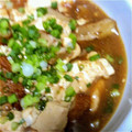 numami's cooksnap of when they made 水切り不要♪豆腐＆さつま揚げのとろみ煮.