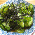 戴きます's cooksnap of when they made 海苔ときゅうりの簡単サラダ.