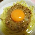アンネリー's cooksnap of when they made 電子レンジで簡単早旨！ふわとろ納豆スパ.