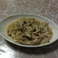 タマリュウ's cooksnap of when they made ◆豚肉ともやしでコクうま味噌あんかけ♪.