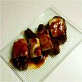 crystaI's cooksnap of when they made 煮込みハンバーグ風♡ピーマンの肉詰め.