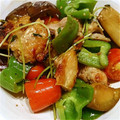 もも茶々's cooksnap of when they made 簡単！鶏もも肉と彩り野菜のぽん酢炒め.
