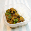 バカリャウ's cooksnap of when they made ◈ナスとひき肉のカレ－卵とじ炒め◈.