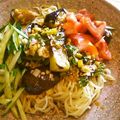olive11's cooksnap of when they made 茄子の冷やし中華.