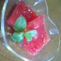 ＭＩ−ＨＡＮ's cooksnap of when they made スイカスイカスイカ！ゼリー♪.