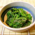 nekoland's cooksnap of when they made 超カンタン美味◎モロヘイヤの明太子和え.