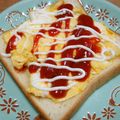 もりはん's cooksnap of when they made 簡単朝食♡卵トースト.