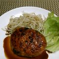 かなかなＭ's cooksnap of when they made 簡単！鶏ひき肉で☆つくねハンバーグ.