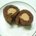 なっちゃん＊♪'s cooksnap of when they made フワフワ♪ミニチョコロールケーキ.