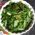 ななこ２２'s cooksnap of when they made にらのしょうゆ漬け＊辛口.