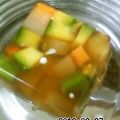 へいあんきょう's cooksnap of when they made 冬瓜入り☆冷たい夏野菜のゼリーよせ.