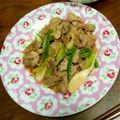 よしみるく's cooksnap of when they made ♪ねぎたっぷり豚肉の味噌生姜♪.