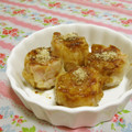 赤い電話's cooksnap of when they made お弁当【冷凍焼売の焼肉タレ焼】☆.
