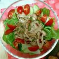 cosumi's cooksnap of when they made エリンギとえのき♪にんにくオイルでサラダ.