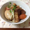 アマヌサ's cooksnap of when they made 圧力鍋で♪早くて簡単！豚の角煮.