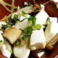 tsukamiyo's cooksnap of when they made しそ香る✿豆腐とキノコの塩あん炒め.