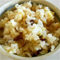 AYU嬢's cooksnap of when they made サツマイモご飯☆バターの隠し味♪.