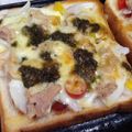 もうらん's cooksnap of when they made ピザトースト.