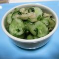 tetubinn's cooksnap of when they made キュウリとナスの浅漬け.