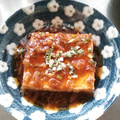 ちょこすけ。's cooksnap of when they made 厚揚げとナメタケ♪揚げ出し豆腐風♪.