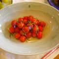 violets's cooksnap of when they made 太陽の恵み☀ミニトマトのコンポート♪.