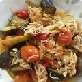 reotAmoe's cooksnap of when they made ♪鶏のささみとナスのピリ辛トマト煮♪.