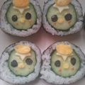 おかめんち's cooksnap of when they made きゅうりのかっぱ巻きde簡単かっぱちゃん.