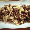 nazuki♪'s cooksnap of when they made 肉野菜炒め　−ぴり旨辛−.