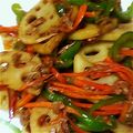 koroo16's cooksnap of when they made 簡単美味♡れんこんとツナの炒め物.