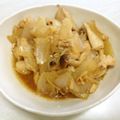 ヨガ愛好家's cooksnap of when they made 鶏肉としめじのニンニク生姜炒め煮.