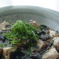 amanusa's cooksnap of when they made じゃことわかめの黒ごま麻婆豆腐.