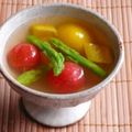 しやわし's cooksnap of when they made トマト水のゼリー.
