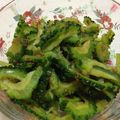 あゆさくま's cooksnap of when they made シリコンスチーマーでゴーヤのお浸し.