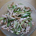 てるあや's cooksnap of when they made ハムときゅうりのさっぱり和え.