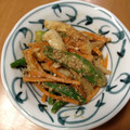 ニャゴママ's cooksnap of when they made 甘辛～★おくらと竹輪の胡麻和え★.
