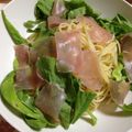 たっぷりみかん's cooksnap of when they made 生ハムとルッコラのパスタ♪.