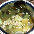 いわし's cooksnap of when they made 冬瓜と豚肉の甘辛煮.