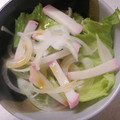 HIAYU's cooksnap of when they made かまぼこ紫たまねぎの和風サラダ.