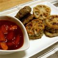 もり公's cooksnap of when they made レンコンバーク.